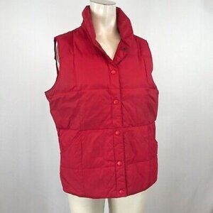 LIKE NEW MENS GOOSE DOWN VEST SIZE 10/12